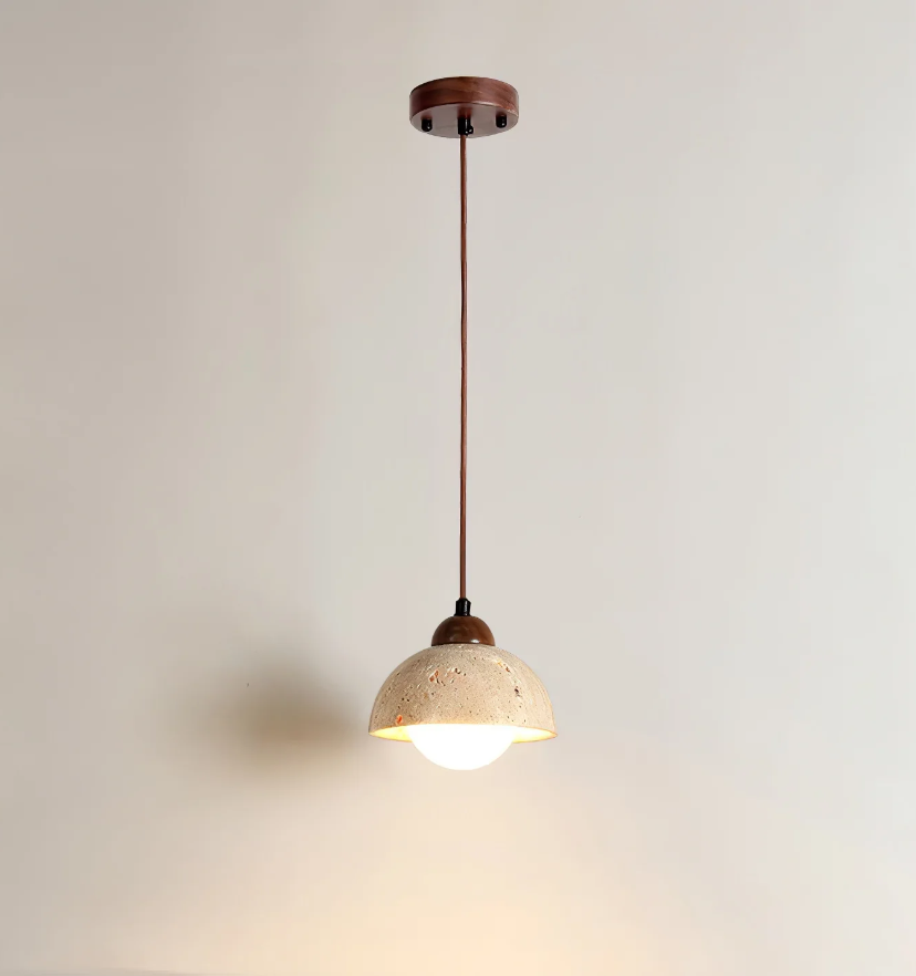 Travertine Pendant Lamp - Yiarolight
