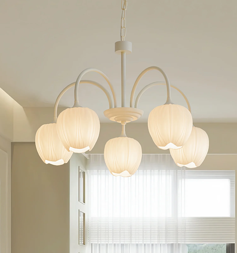 Tulip Matcha Chandelier - Yiarolight