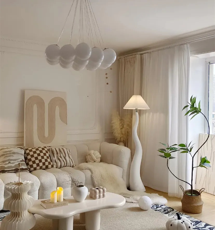Twisted Pleated Floor Lamp - Yiarolight