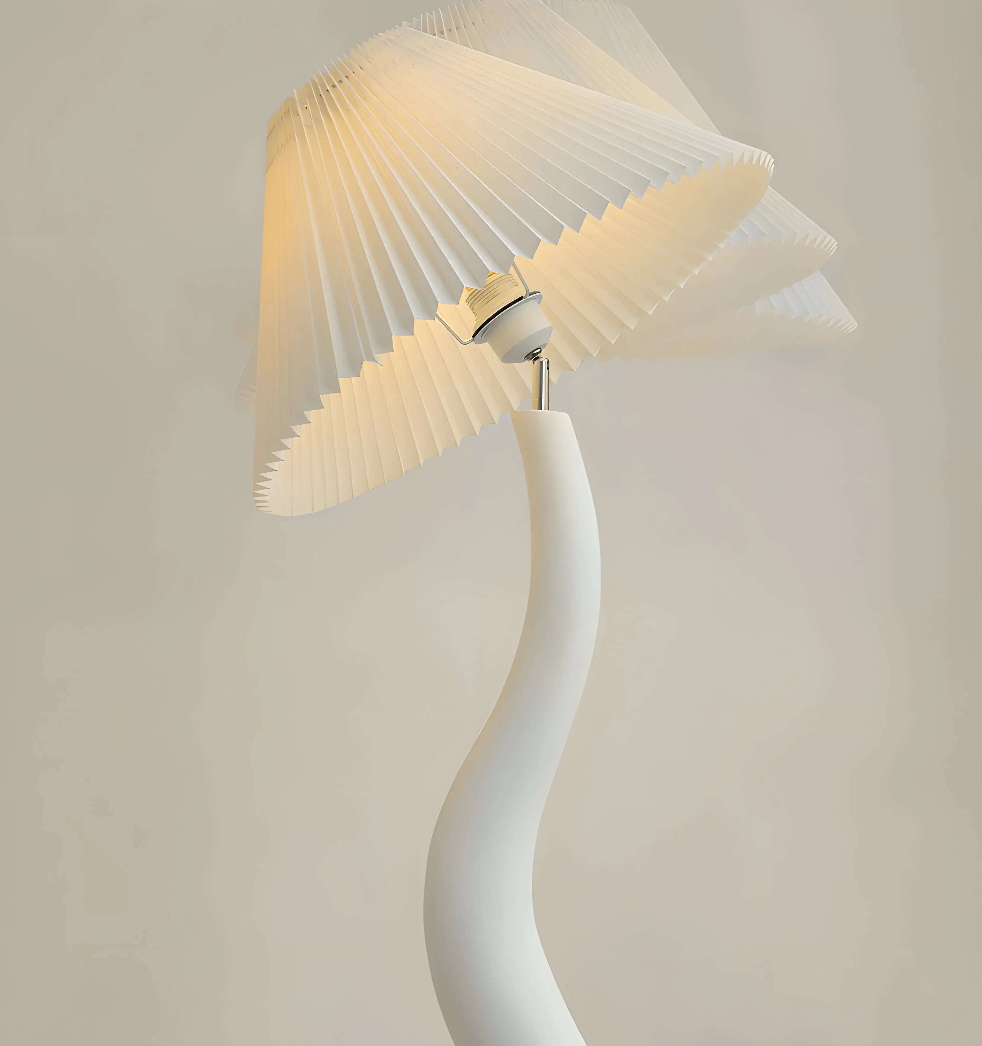 Twisted Pleated Floor Lamp - Yiarolight