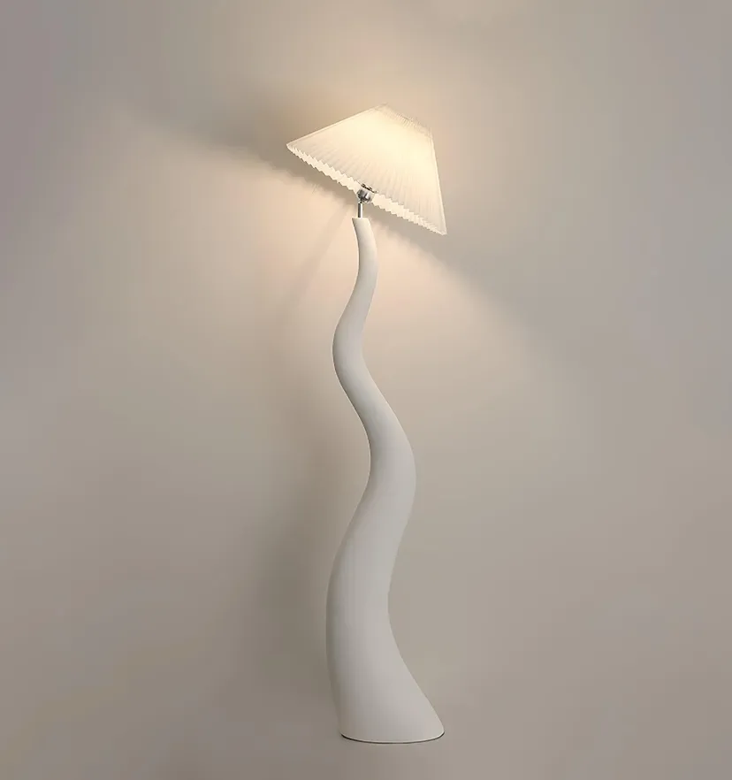 Twisted Pleated Floor Lamp - Yiarolight