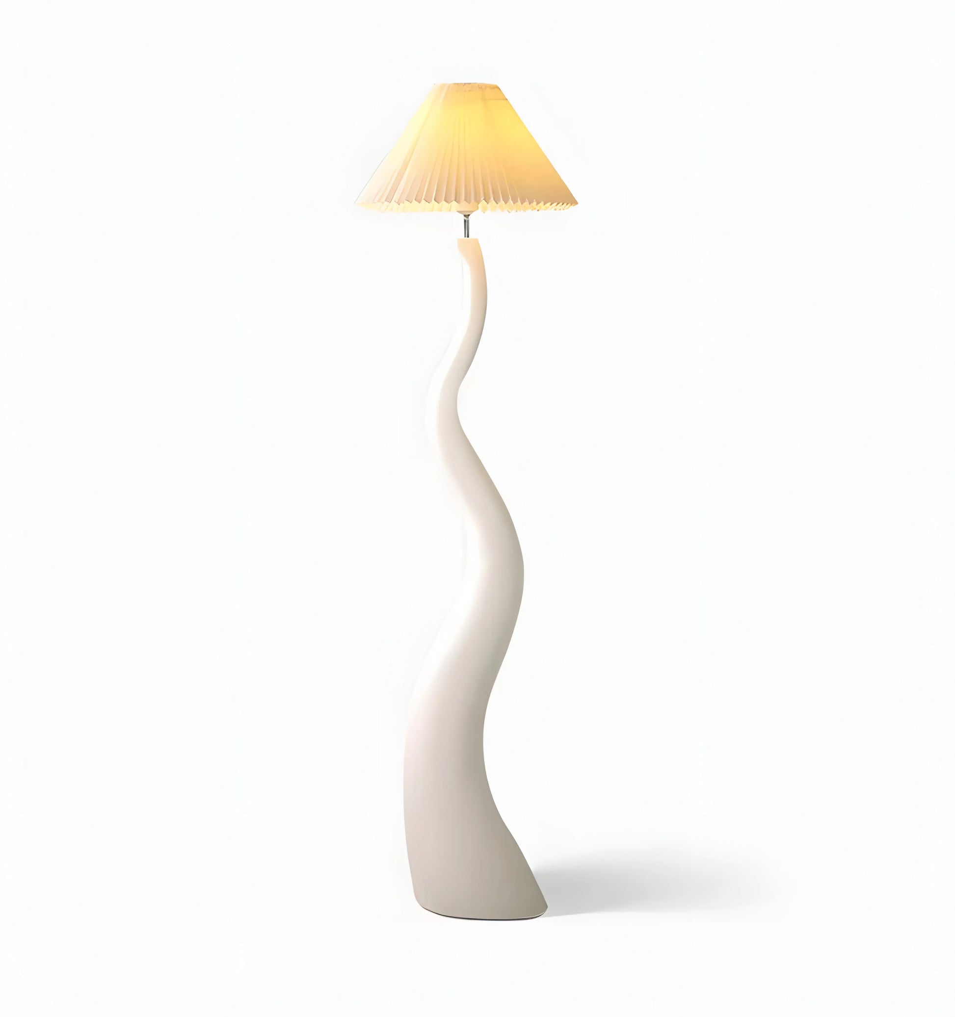 Twisted Pleated Floor Lamp - Yiarolight