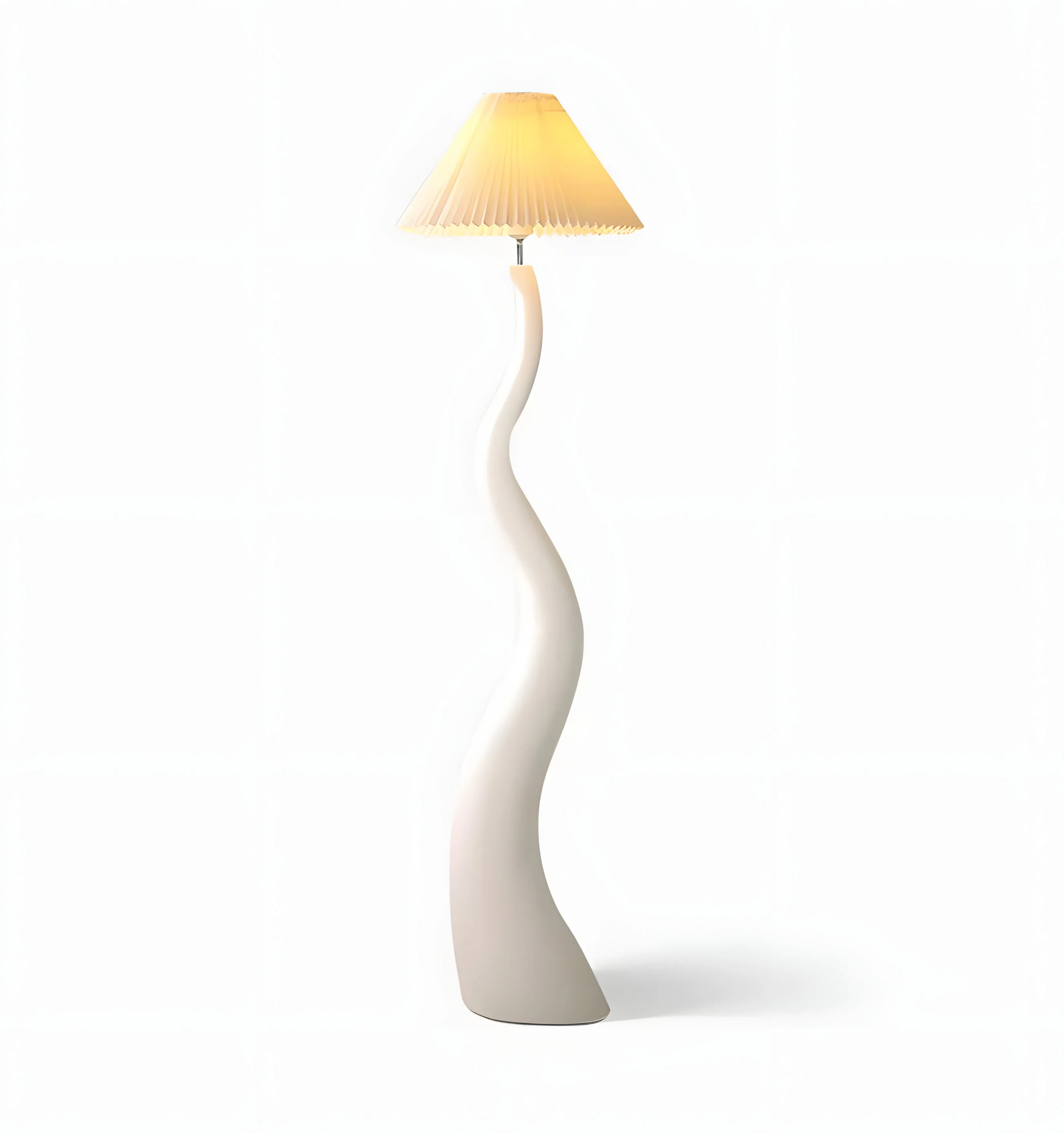 Twisted Pleated Floor Lamp - Yiarolight