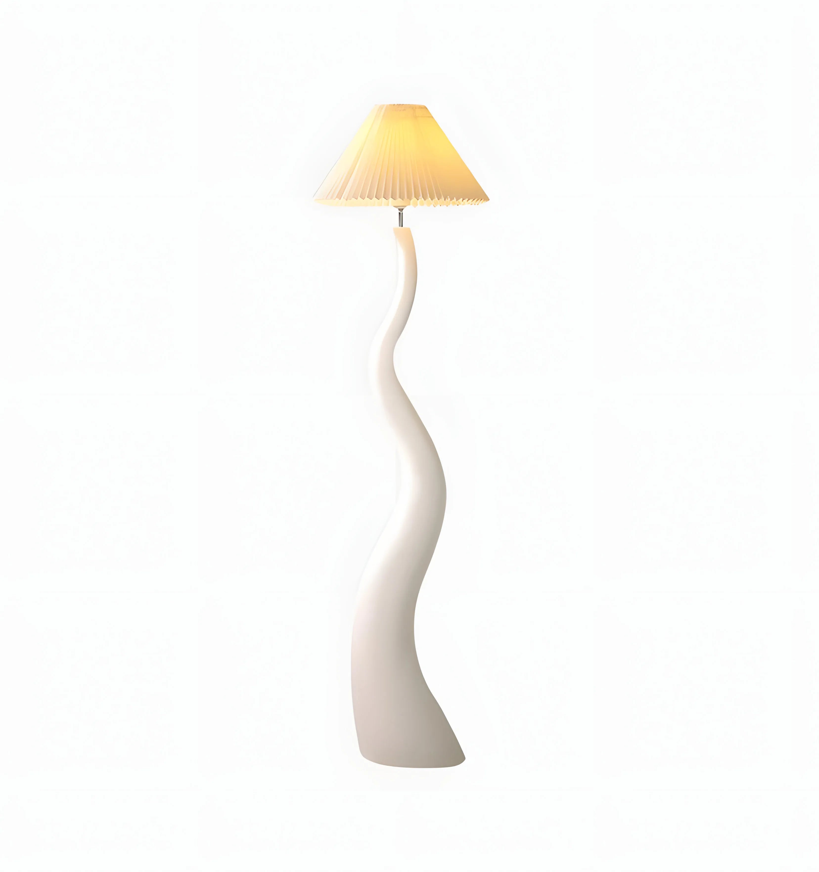 Twisted Pleated Floor Lamp - Yiarolight
