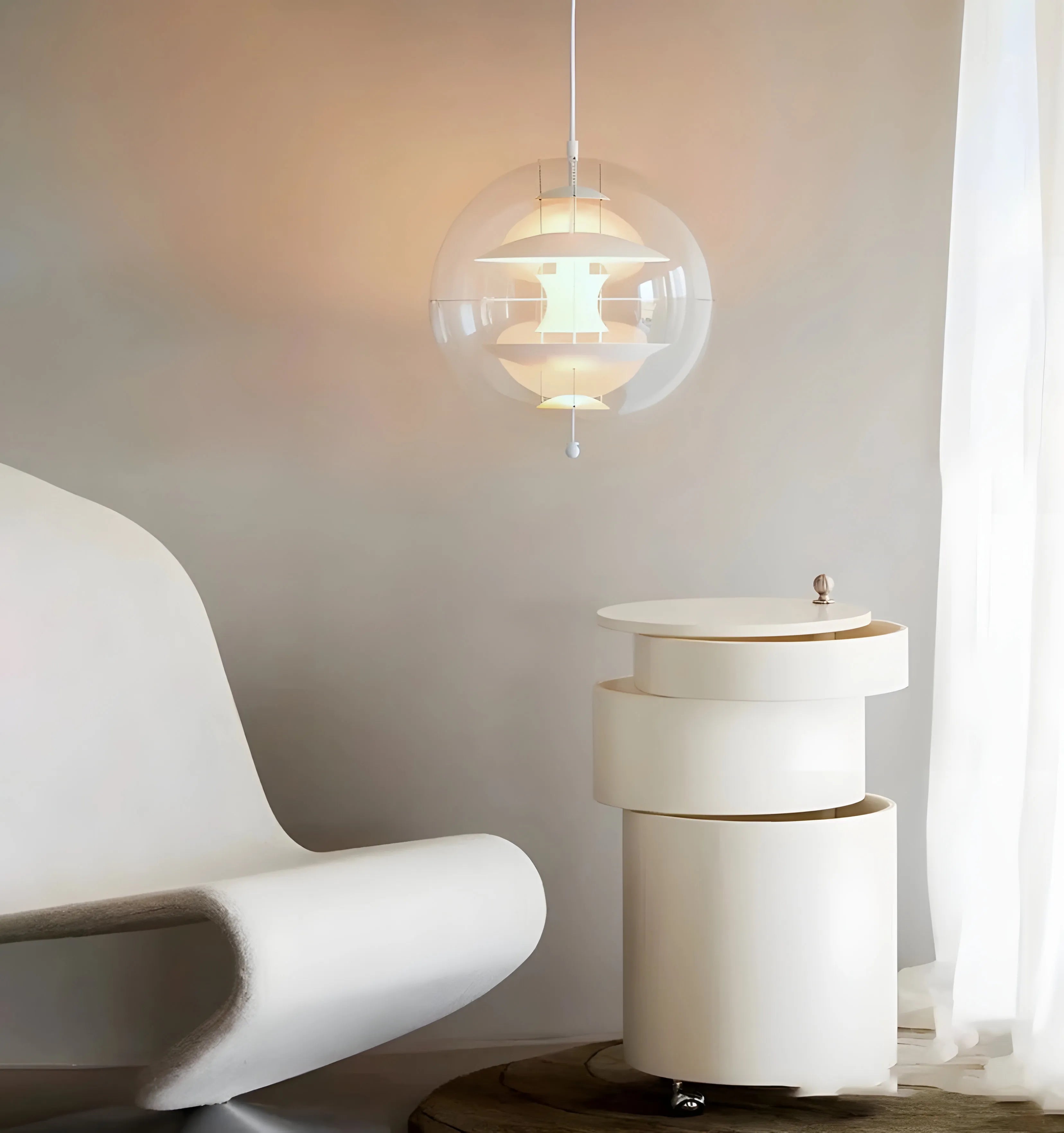 Round Sphere Pendant Lamp - Yiarolight
