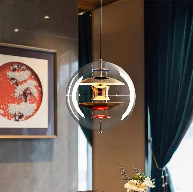 Round Sphere Pendant Lamp - Yiarolight