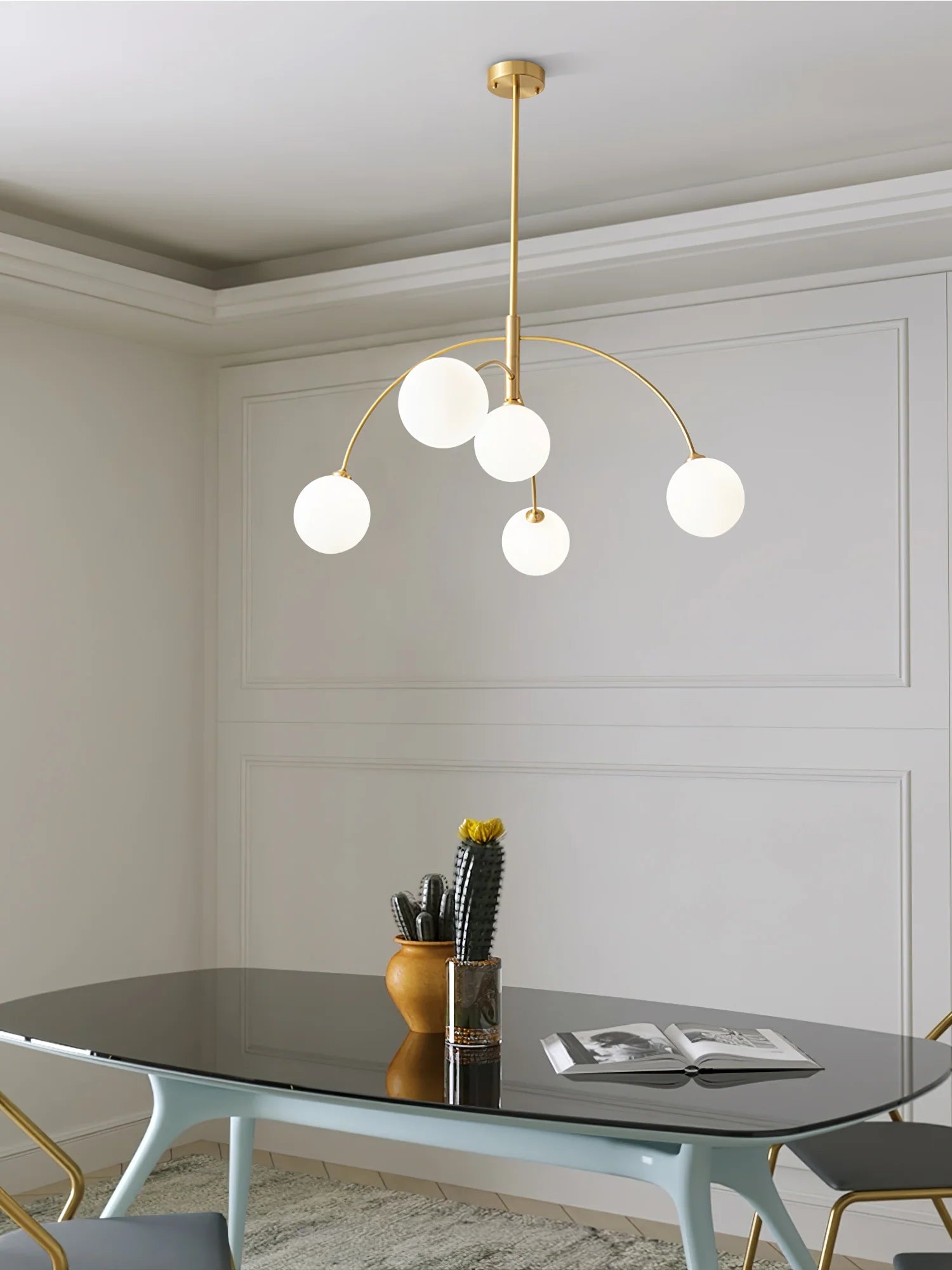 Valentina Arc Chandelier - Yiarolight