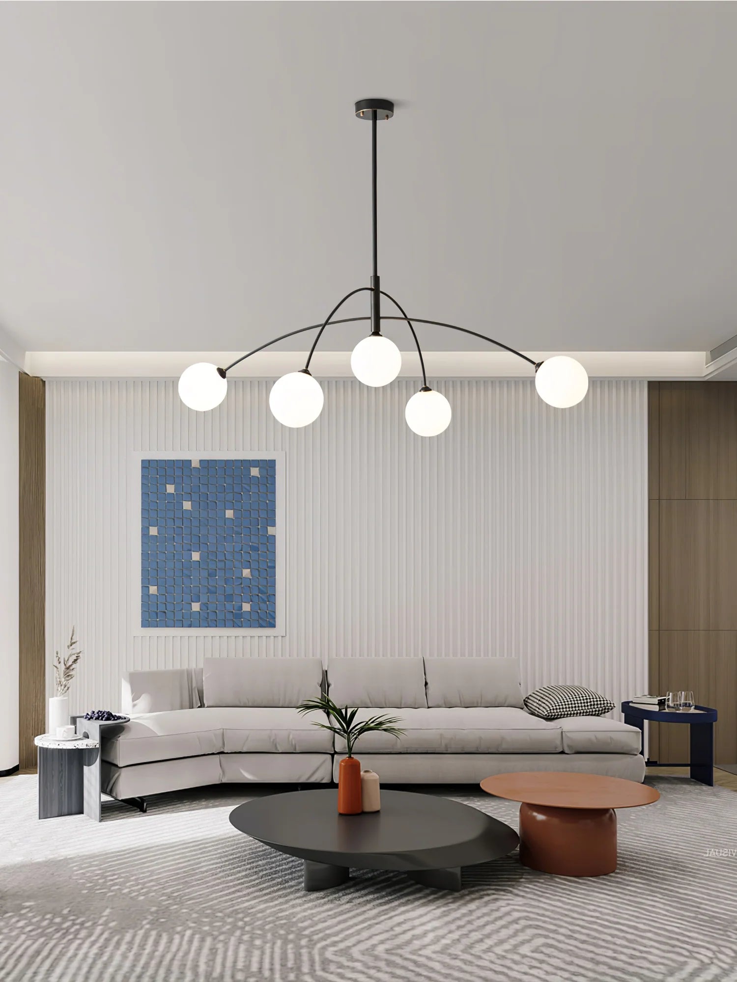 Valentina Arc Chandelier - Yiarolight
