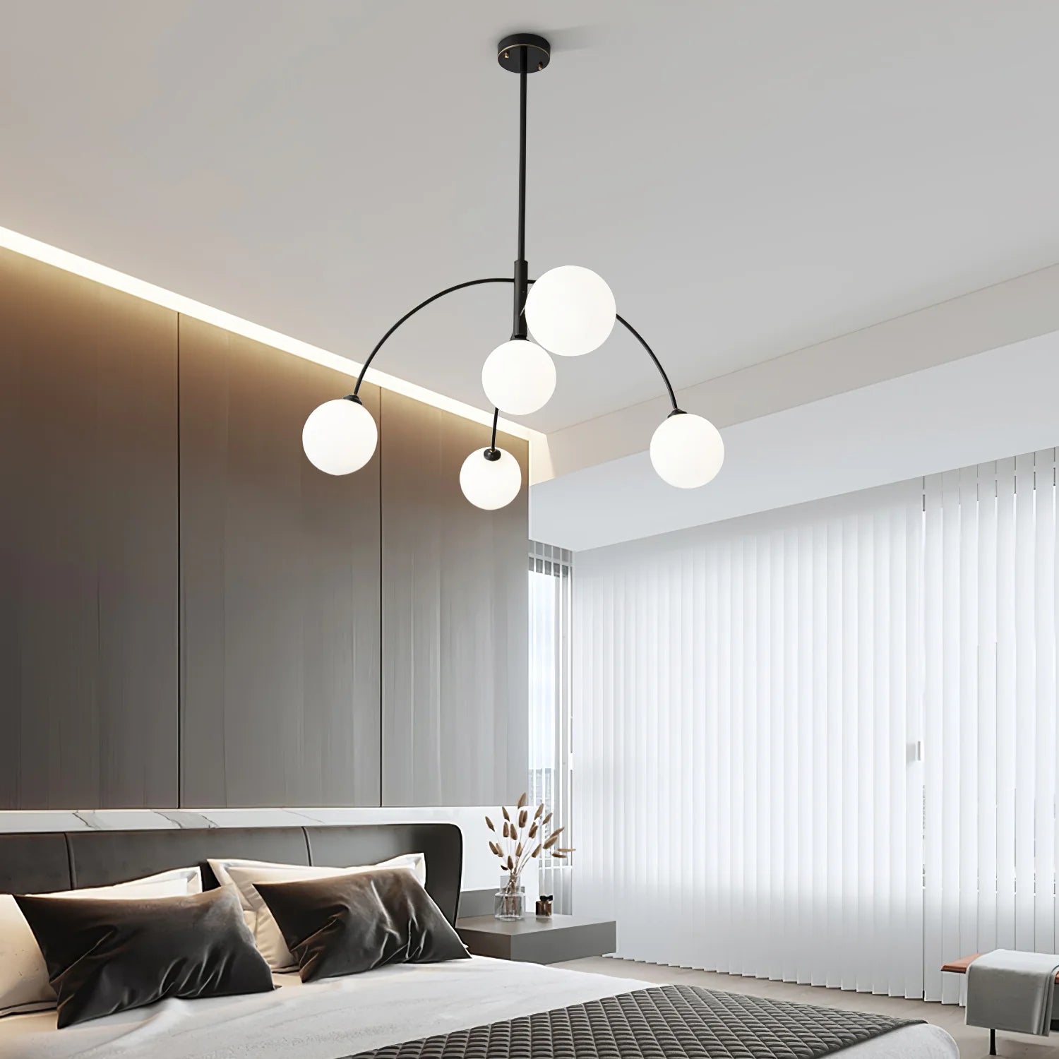 Valentina Arc Chandelier - Yiarolight