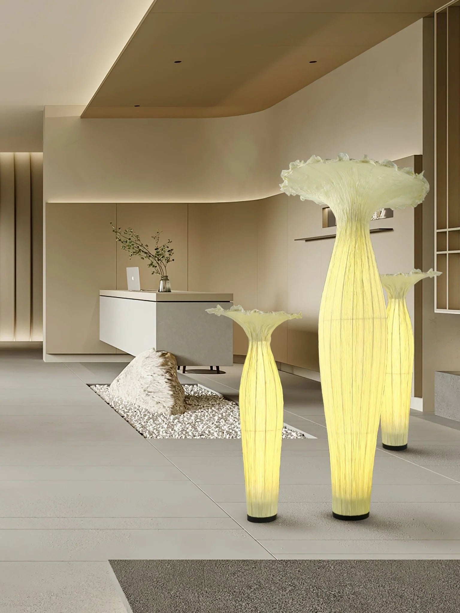 Vase Fabric Floor Lamp - Yiarolight