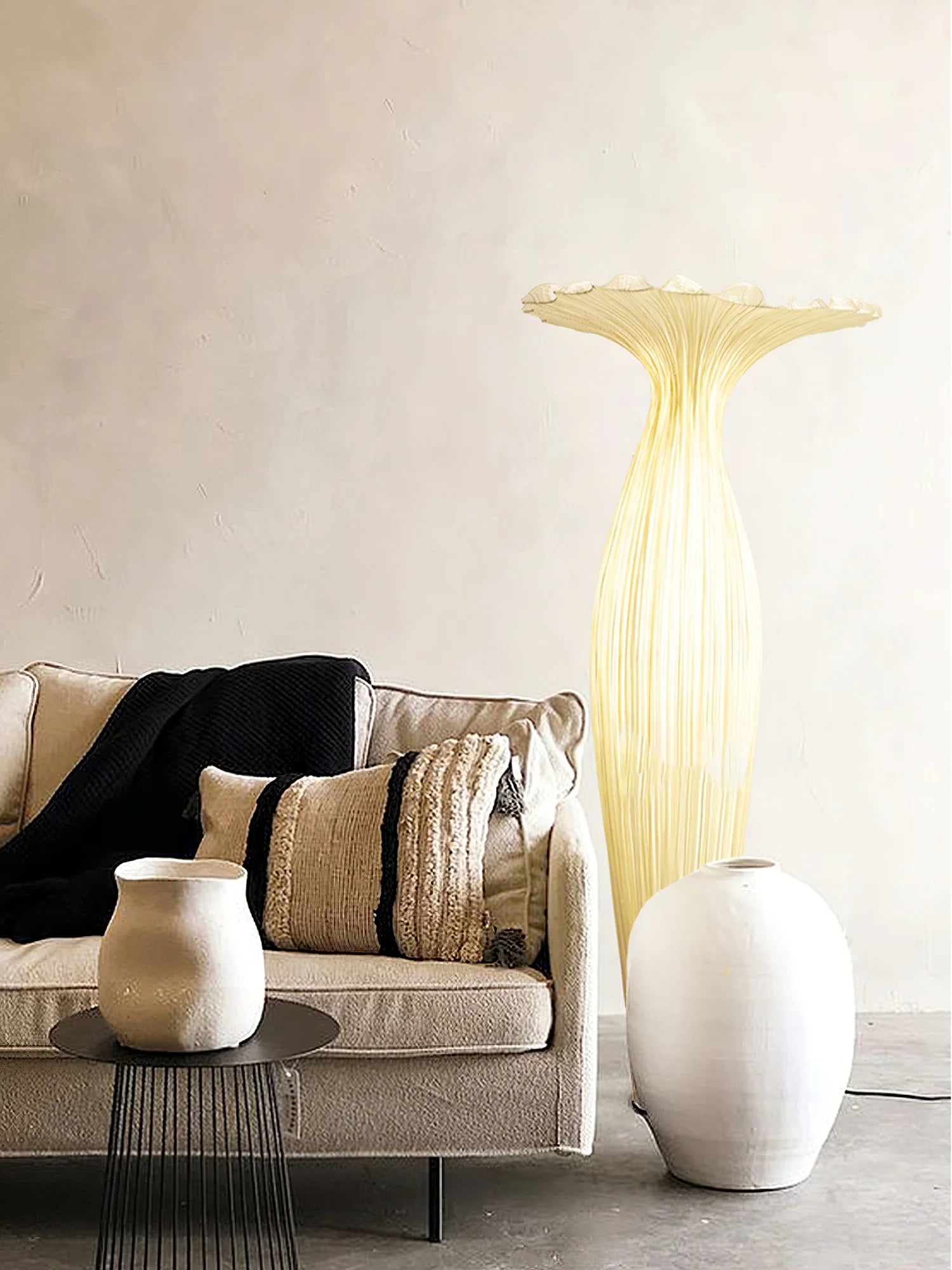 Vase Fabric Floor Lamp - Yiarolight