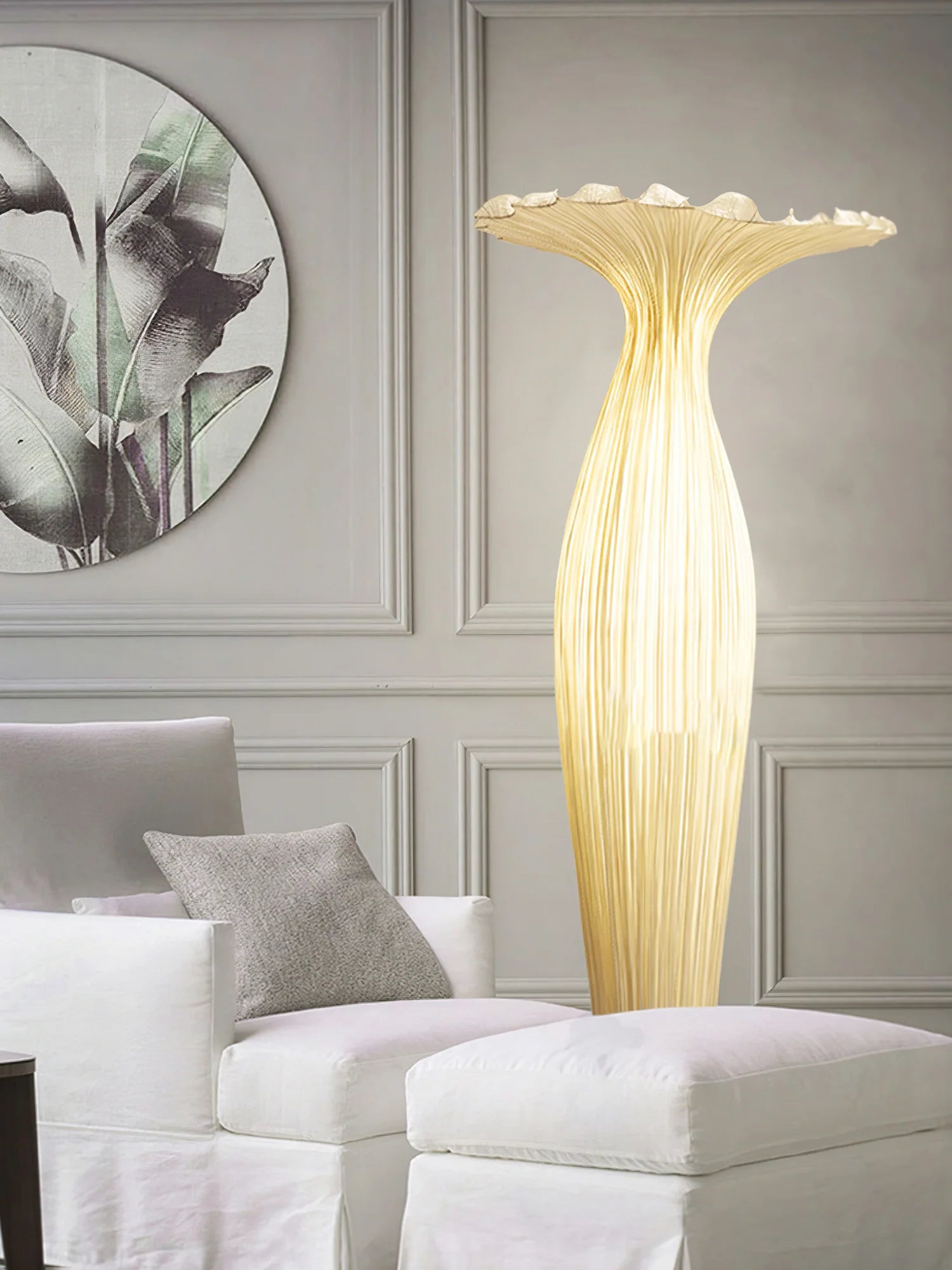 Vase Fabric Floor Lamp - Yiarolight