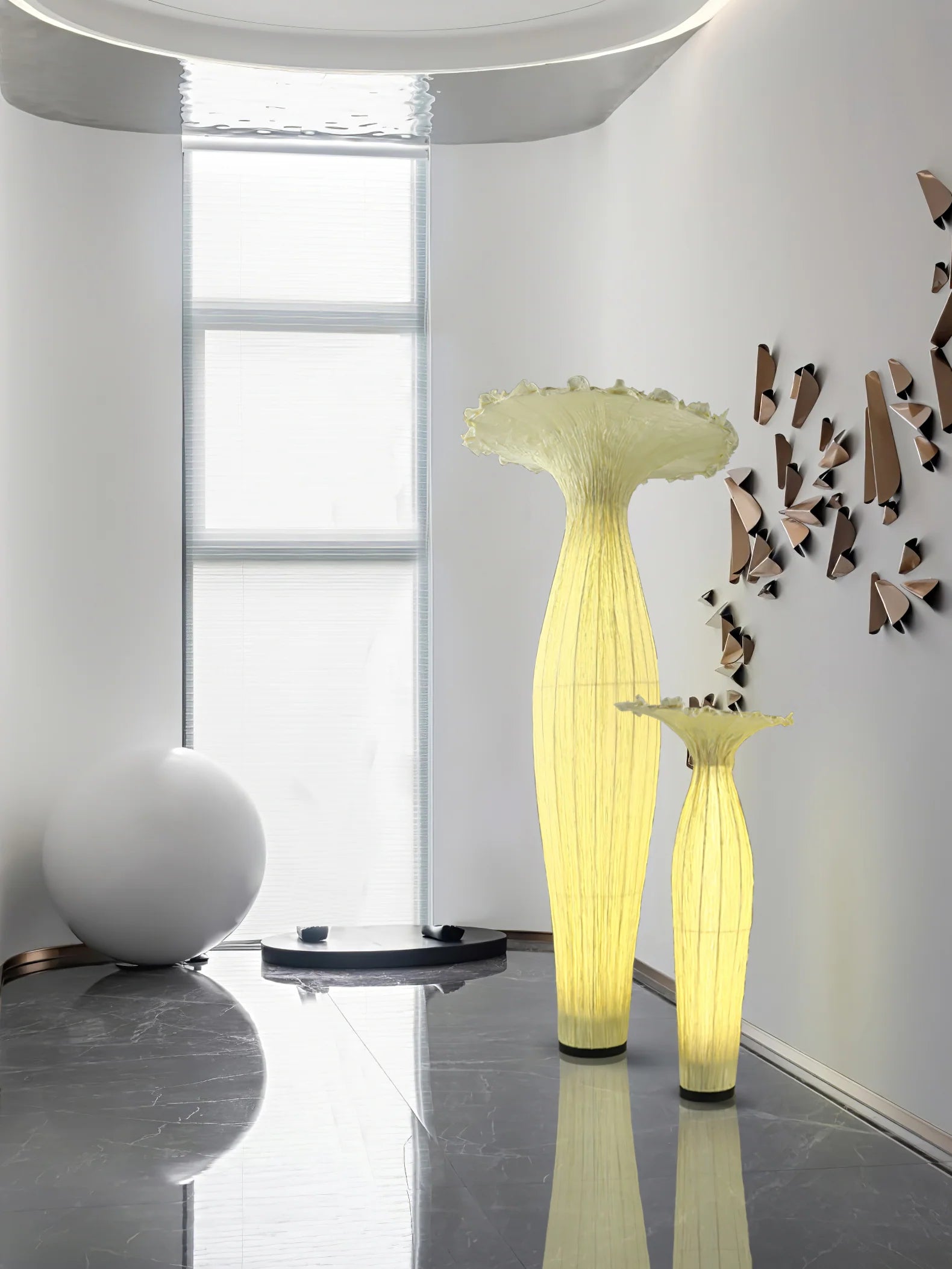 Vase Fabric Floor Lamp - Yiarolight