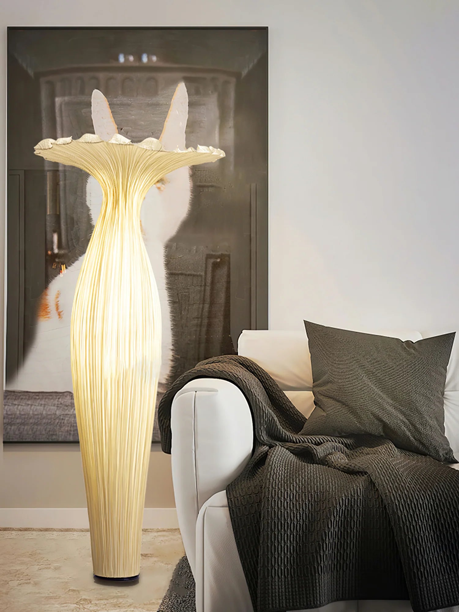 Vase Fabric Floor Lamp - Yiarolight