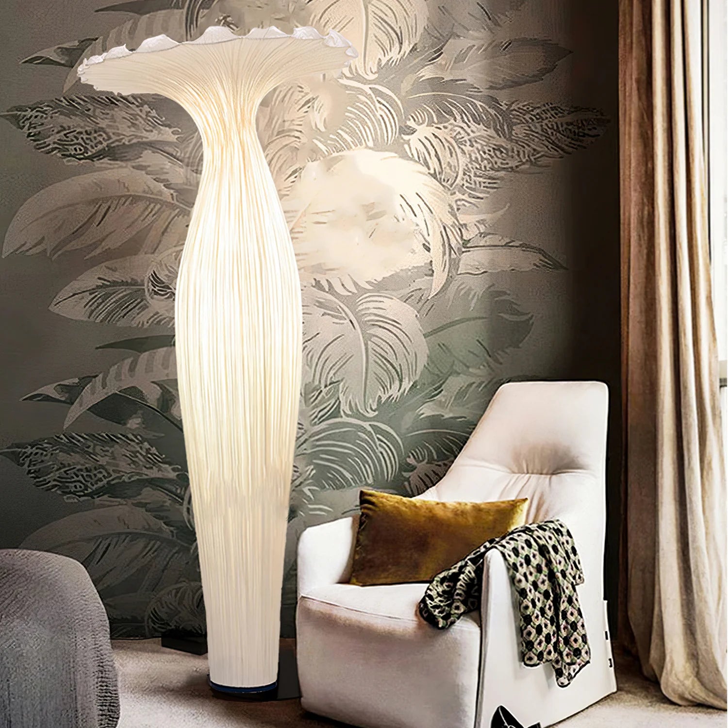 Vase Fabric Floor Lamp - Yiarolight