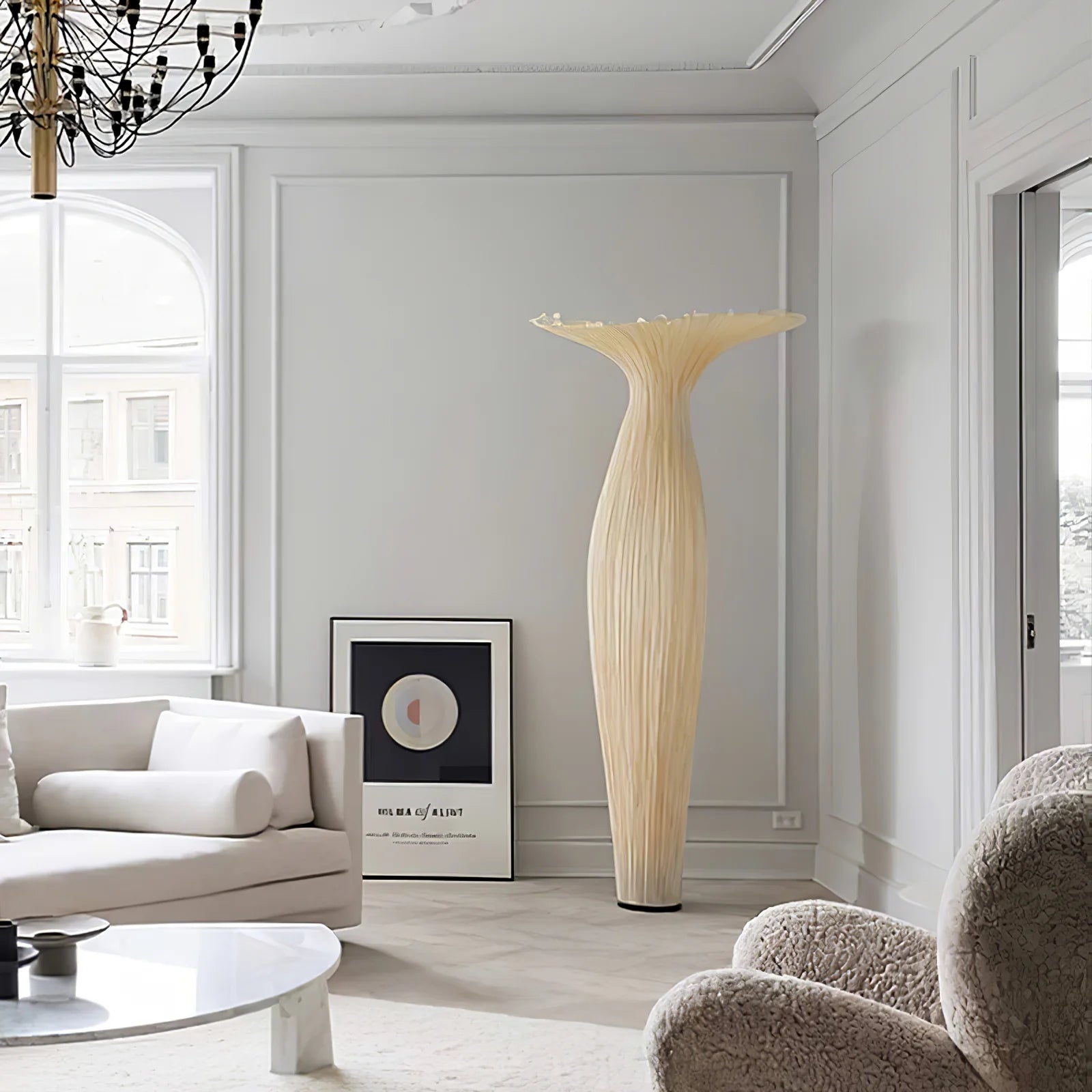 Vase Fabric Floor Lamp - Yiarolight