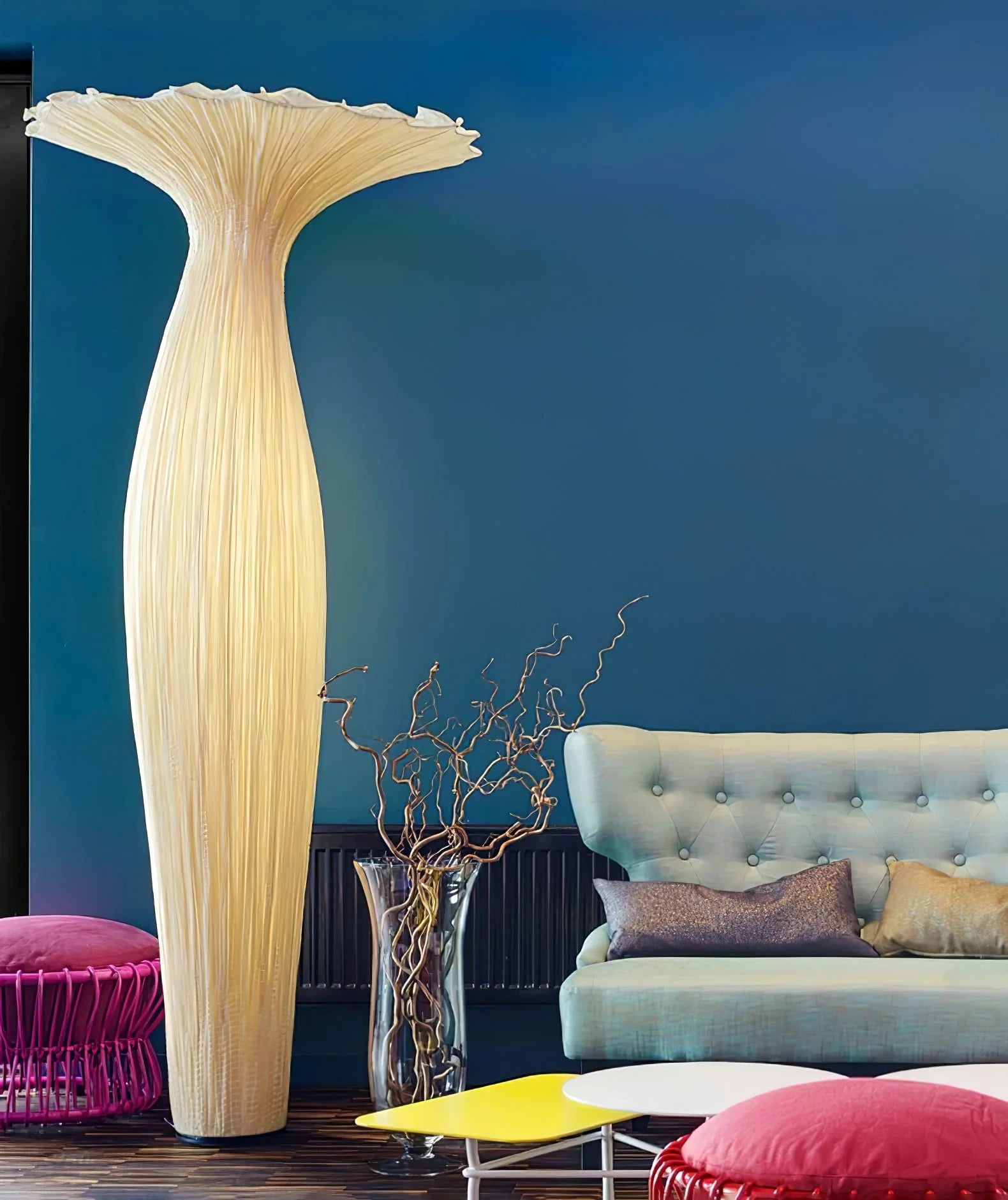Vase Fabric Floor Lamp - Yiarolight