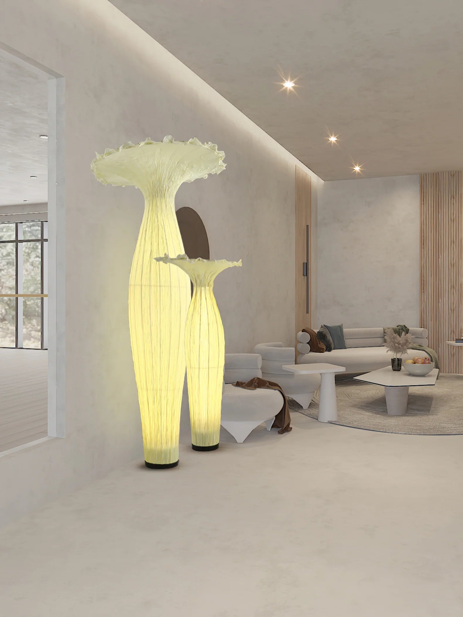 Vase Fabric Floor Lamp - Yiarolight