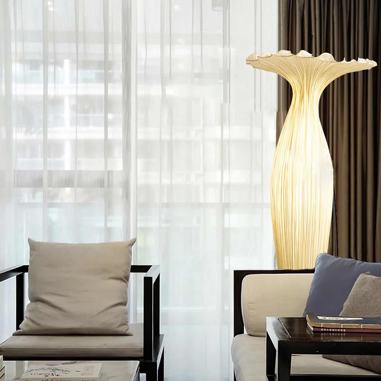 Vase Fabric Floor Lamp - Yiarolight