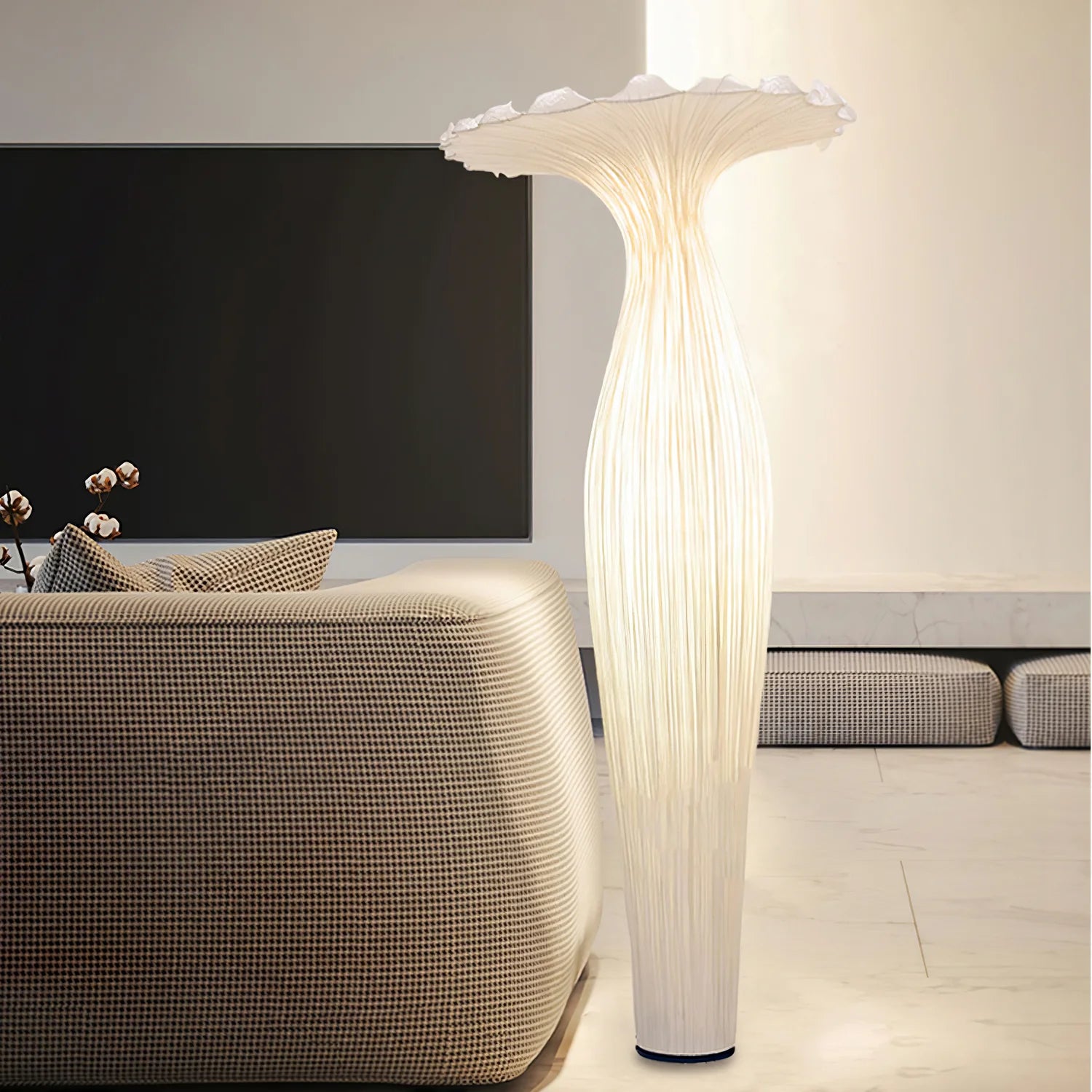 Vase Fabric Floor Lamp - Yiarolight