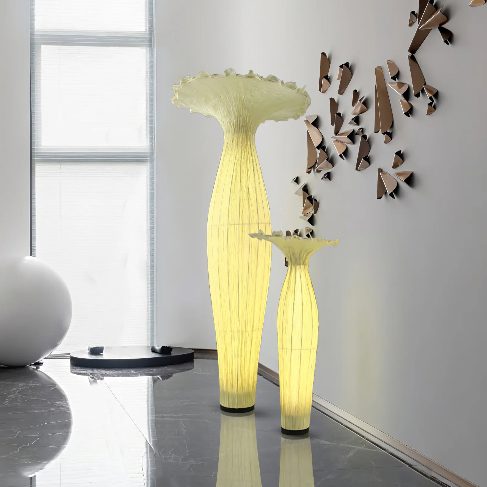 Vase Fabric Floor Lamp - Yiarolight