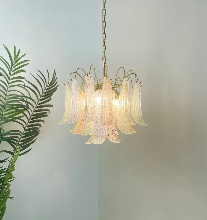 Venini Colorful Murano Glass Chandelier - Yiarolight