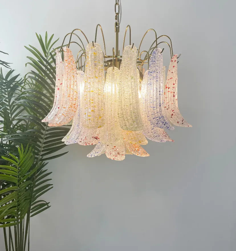 Venini Colorful Murano Glass Chandelier - Yiarolight