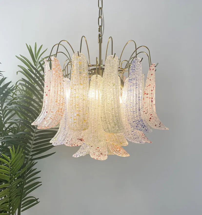 Venini Colorful Murano Glass Chandelier - Yiarolight