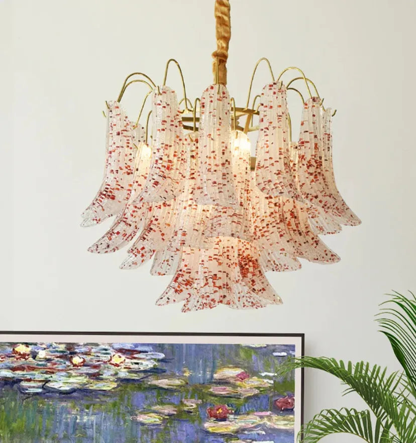 Venini Colorful Murano Glass Chandelier - Yiarolight