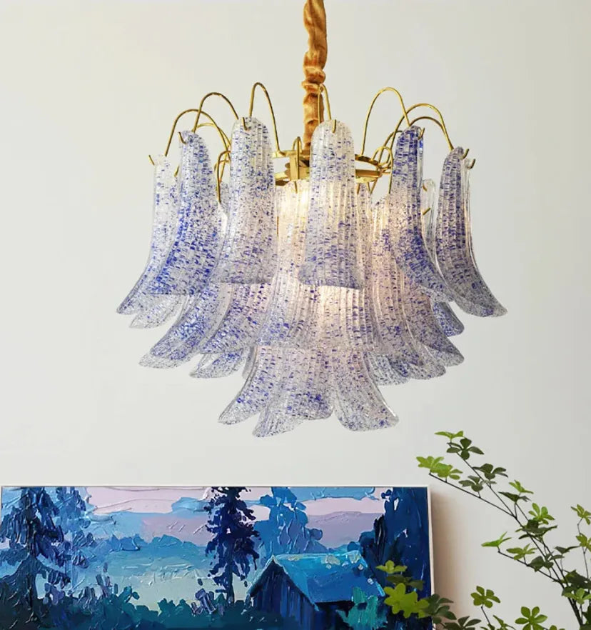 Venini Colorful Murano Glass Chandelier - Yiarolight