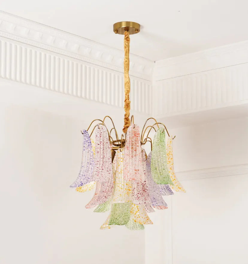 Venini Colorful Murano Glass Chandelier - Yiarolight