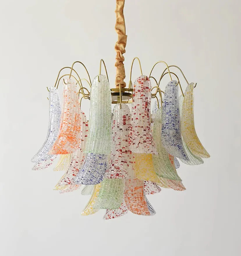 Venini Colorful Murano Glass Chandelier - Yiarolight