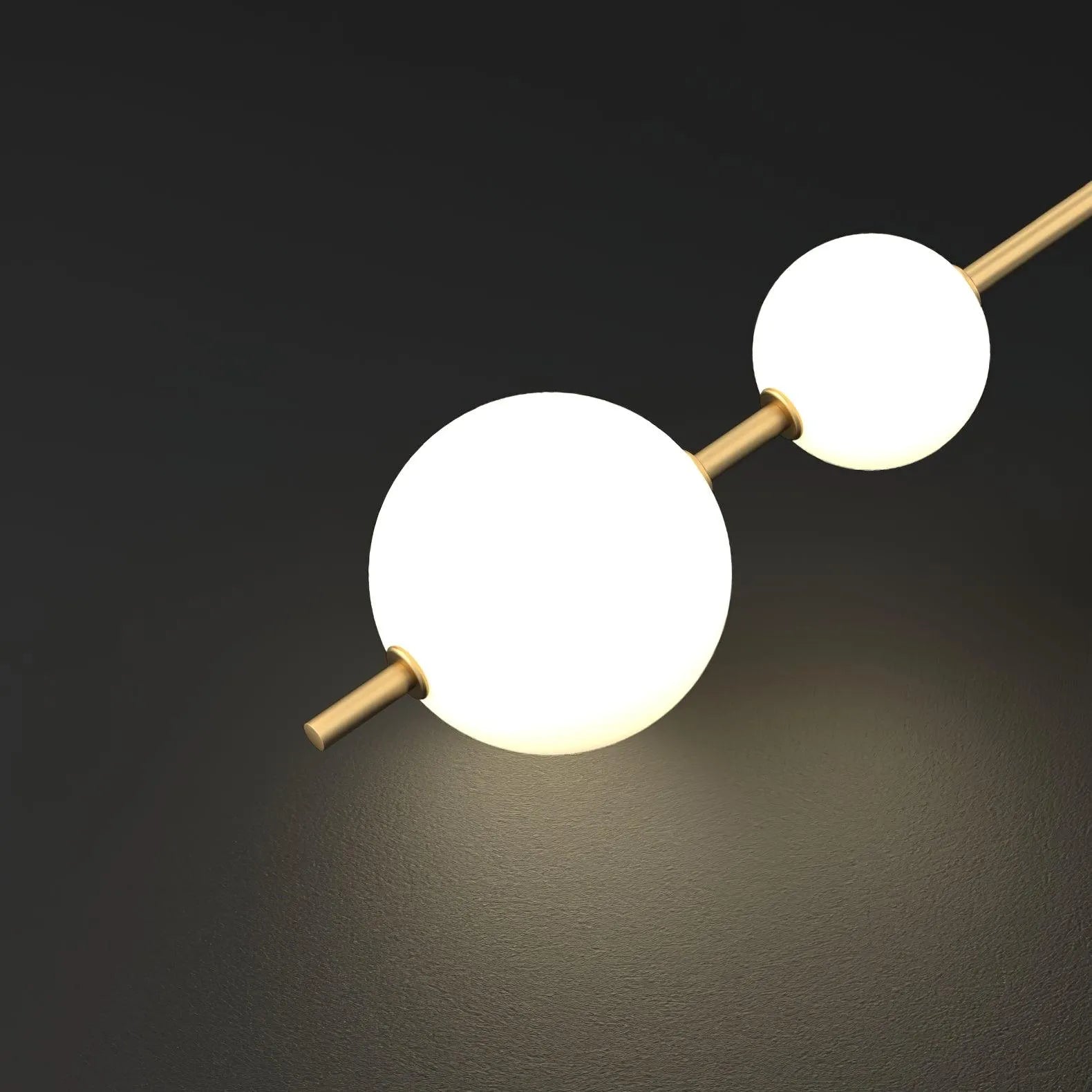 Vertical Globe Pendant Lamp