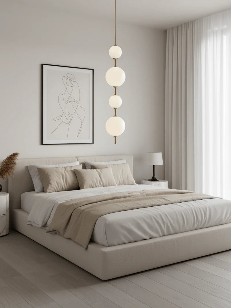 Vertical Globe Pendant Lamp