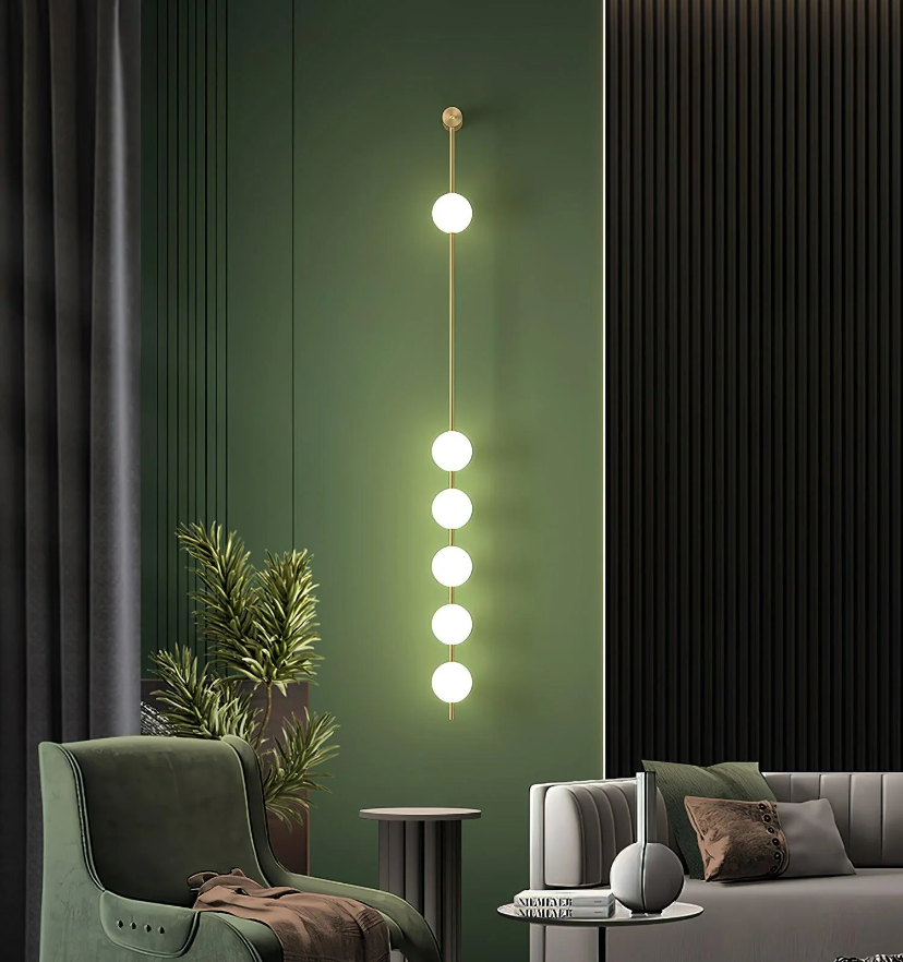 Vertical Balls Wall Lamp - Yiarolight
