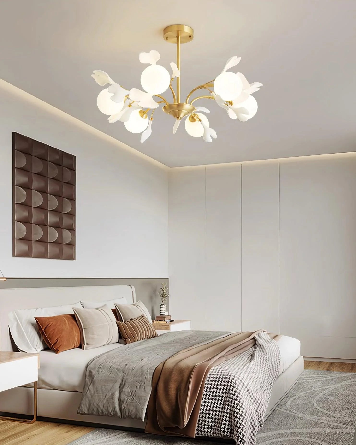 Vico Gingko Chandelier - Yiarolight