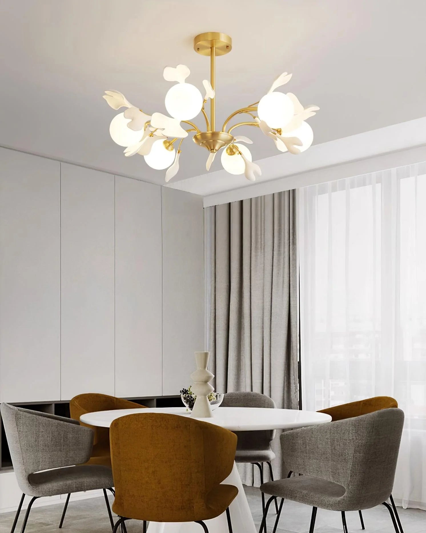 Vico Gingko Chandelier - Yiarolight