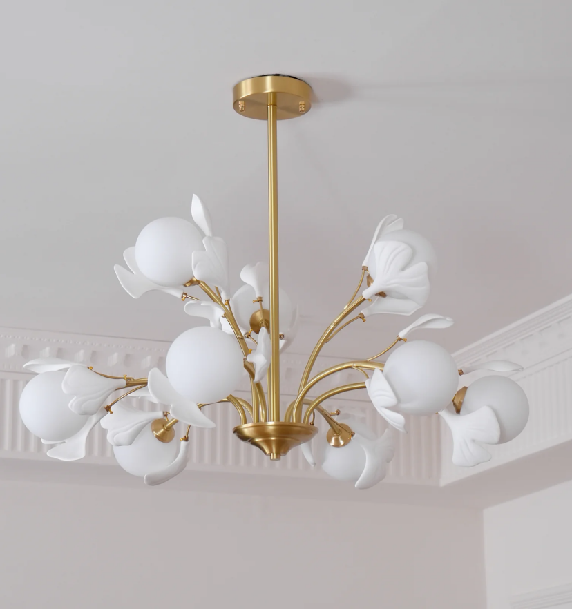 Vico Gingko Chandelier - Yiarolight