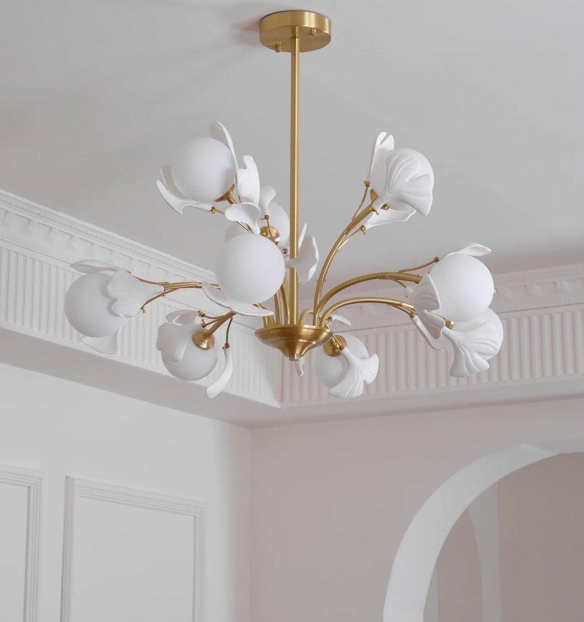 Vico Gingko Chandelier - Yiarolight