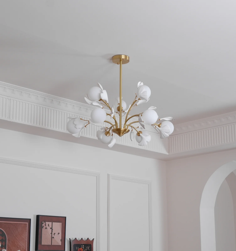 Vico Gingko Chandelier - Yiarolight