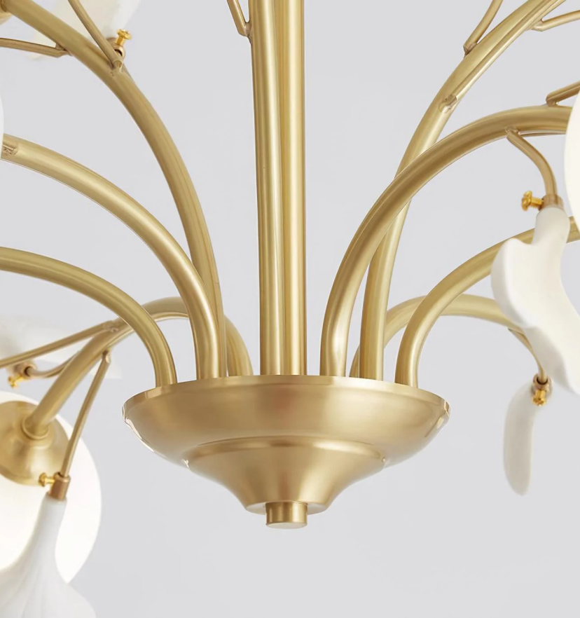 Vico Gingko Chandelier - Yiarolight