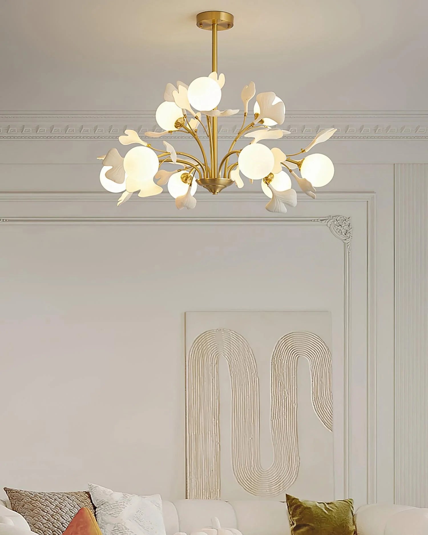Vico Gingko Chandelier - Yiarolight