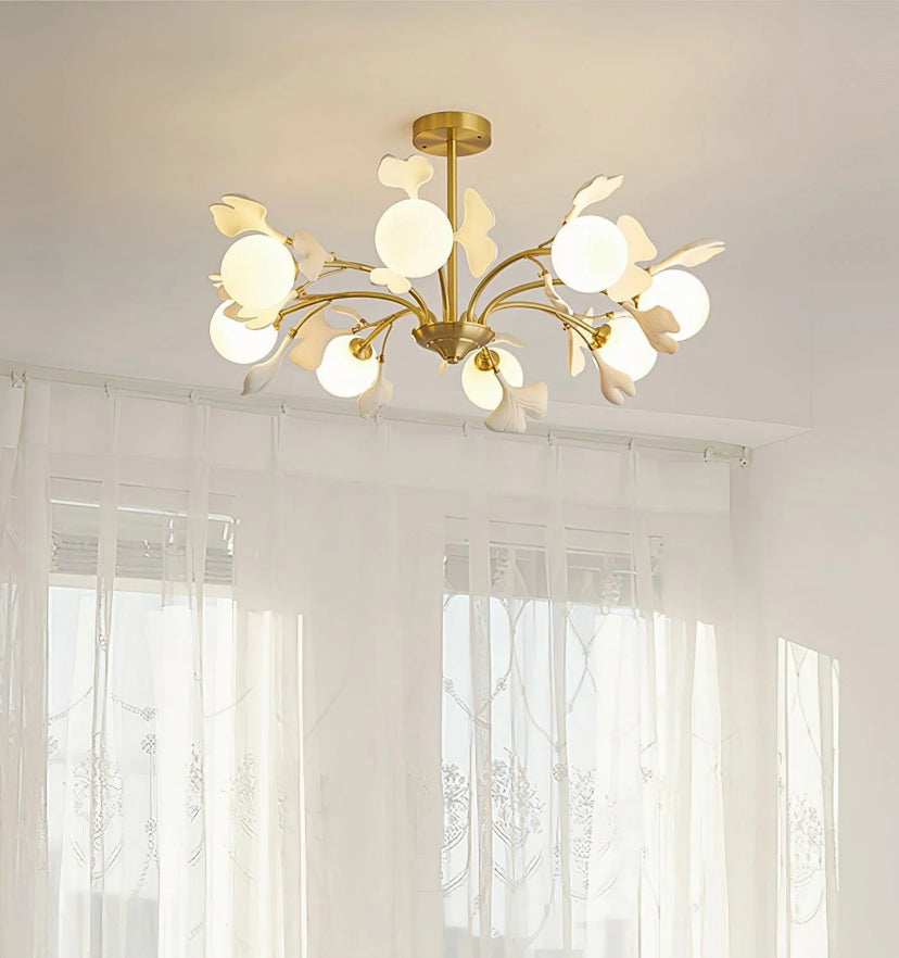 Vico Gingko Chandelier - Yiarolight