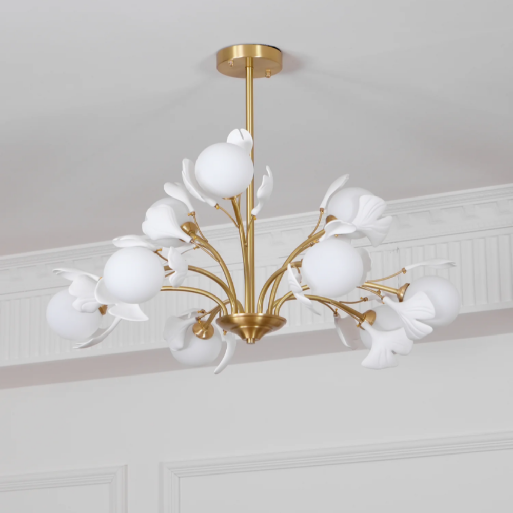 Vico Gingko Chandelier - Yiarolight
