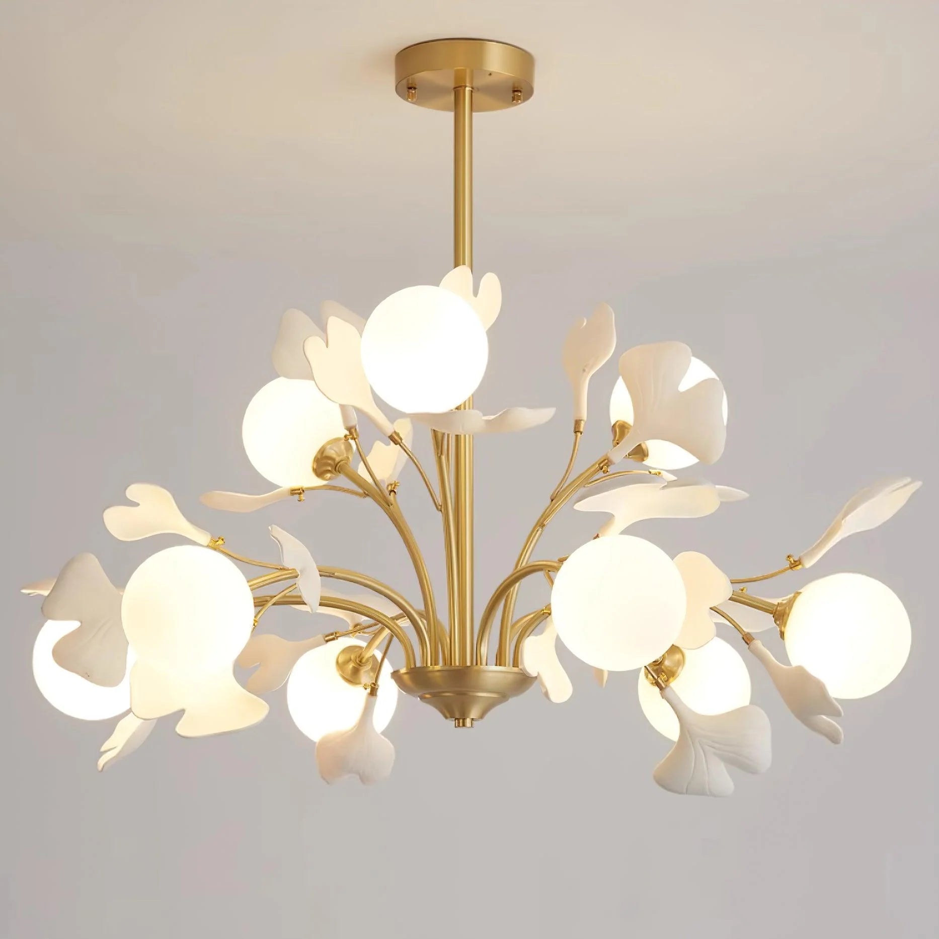 Vico Gingko Chandelier - Yiarolight