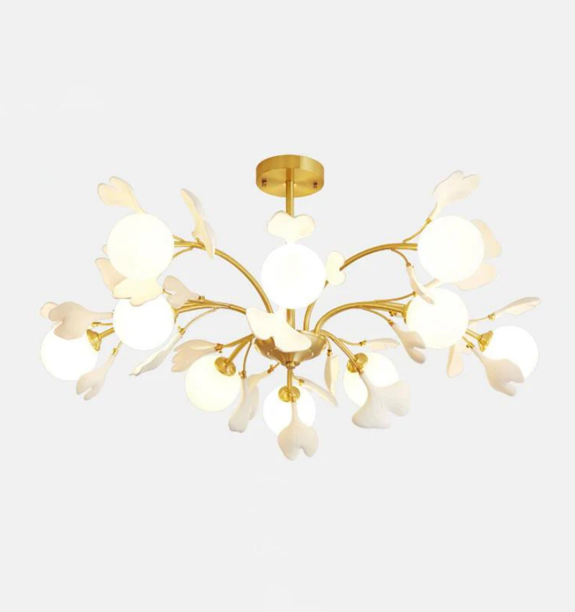 Vico Gingko Chandelier - Yiarolight
