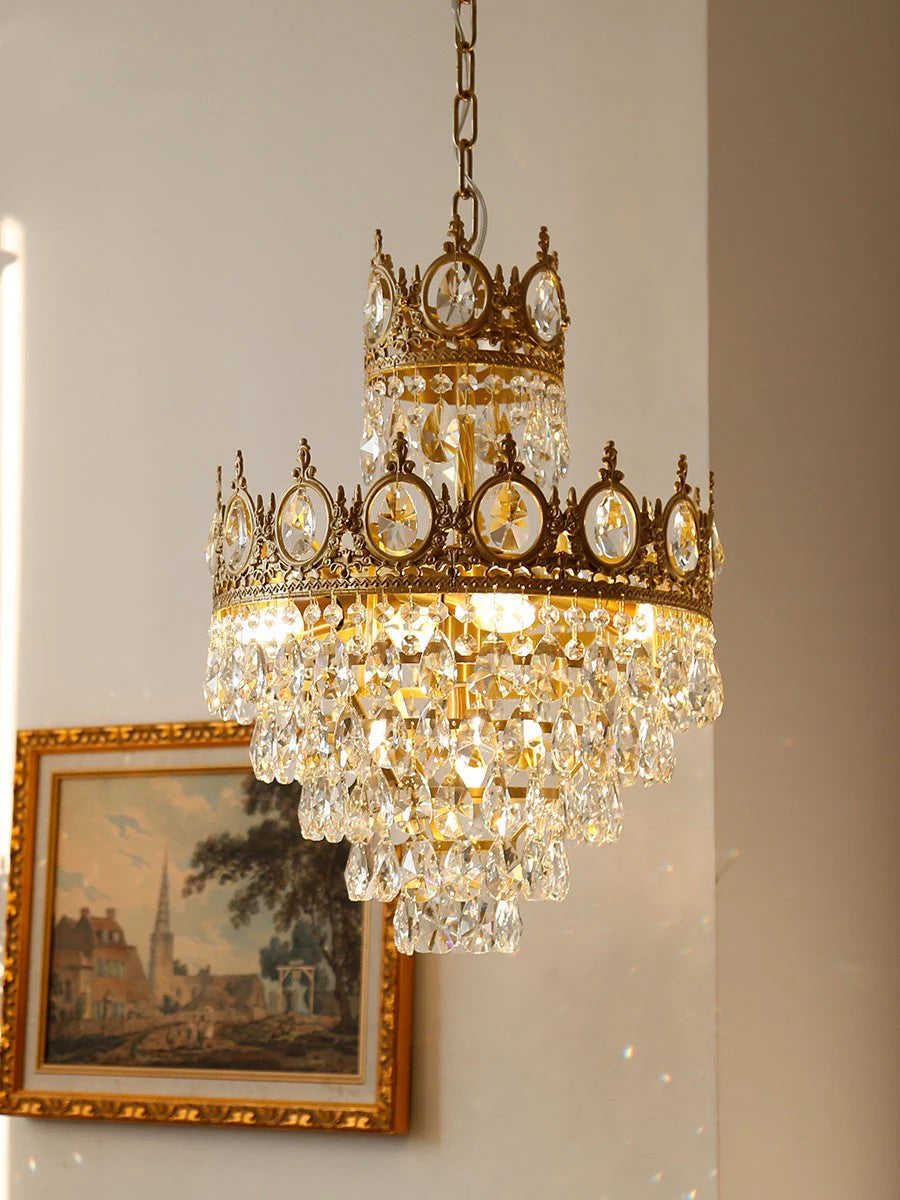 Vintage Crystal Chandelier - Yiarolight