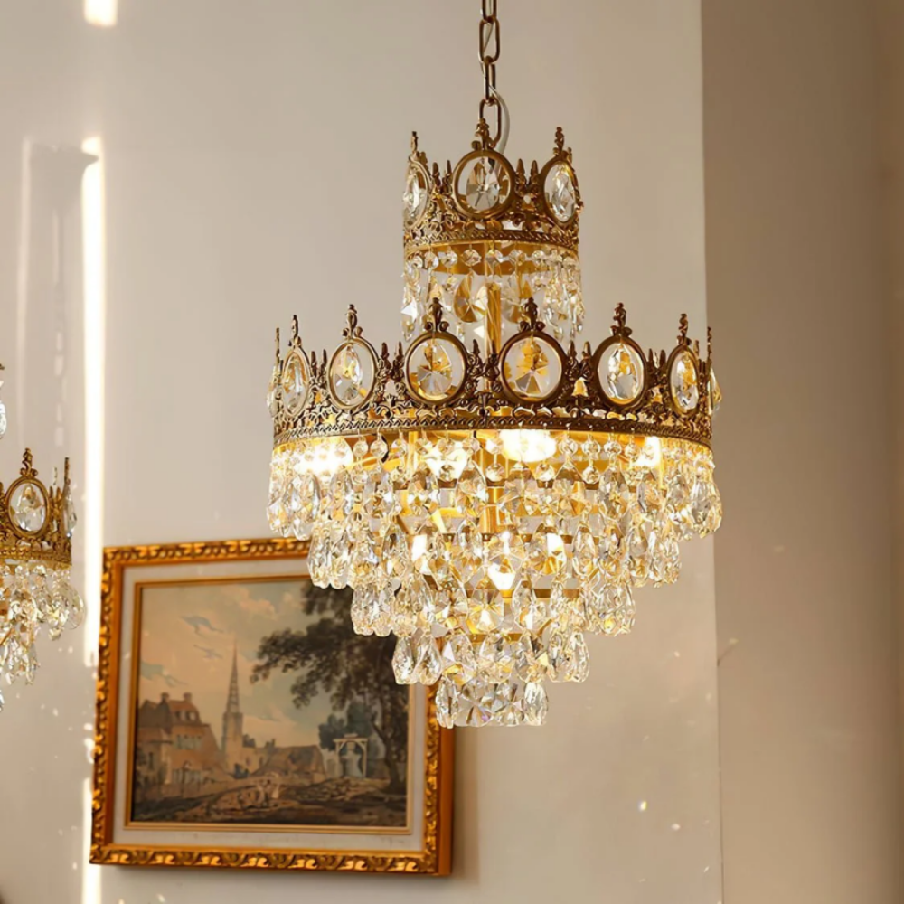 Vintage Crystal Chandelier - Yiarolight