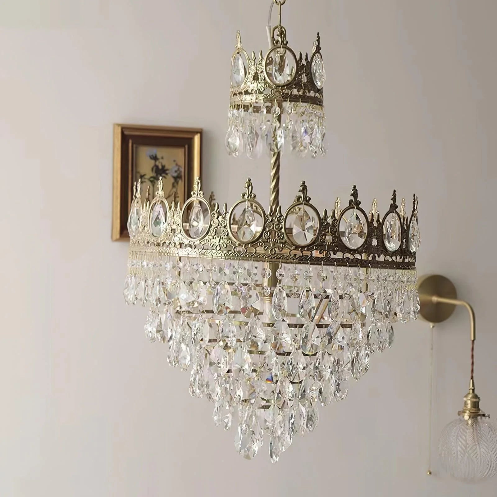 Vintage Crystal Chandelier - Yiarolight