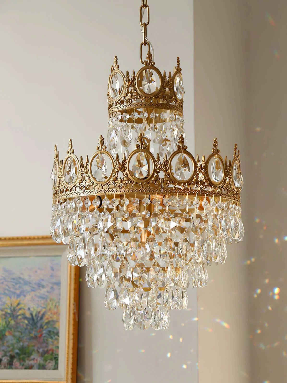 Vintage Crystal Chandelier - Yiarolight